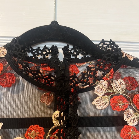 ASOS Sheer Flattering Mini Dress - Picture 5 of 8